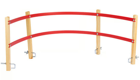 Produkte Rückenstütze aus Kunststoff für Holzschlitten