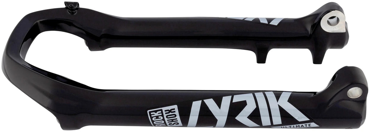 Rockshox unteres Gabelrohr 27,5 Silders RS 27,5 Boost 15 mm Maxle glänzend schwarz