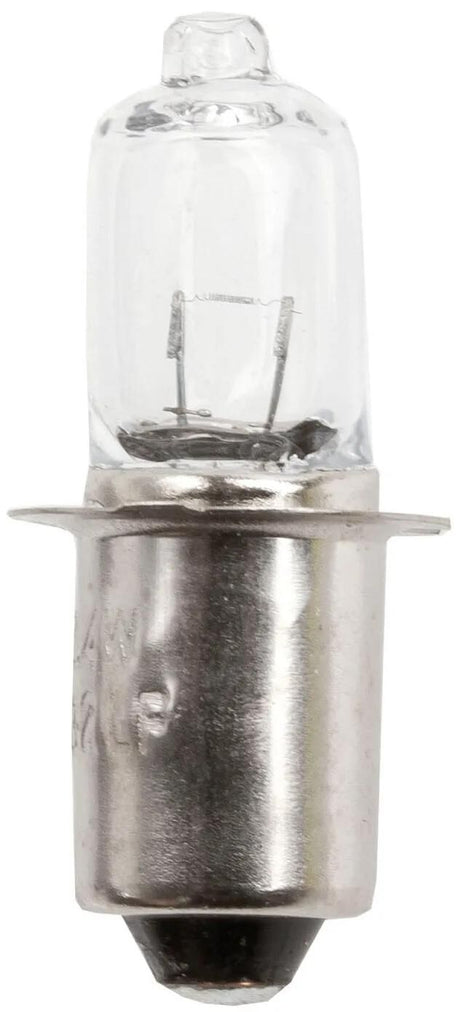 Messing Schlager Glühbirne Trumpf Glühlampe 6V, 2,4 Halogen m. Prüfzeichen