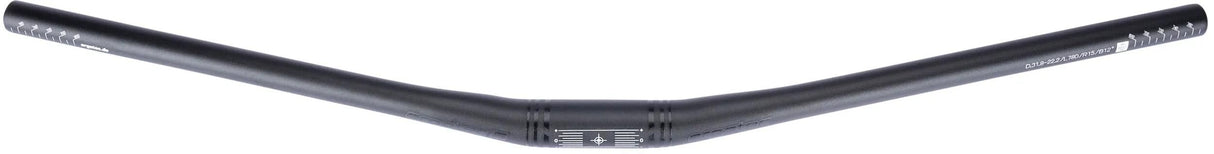 Ergotec-Lenker, niedriger Riser-Lenker, niedriger Riser-Lenker, 31,8 mm