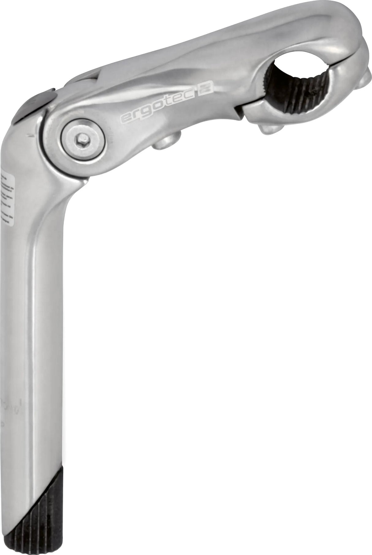 Ergotec Vorbau Kobra Vario Vorbau Cobra 25,4mm 90 180mm Silber Alu