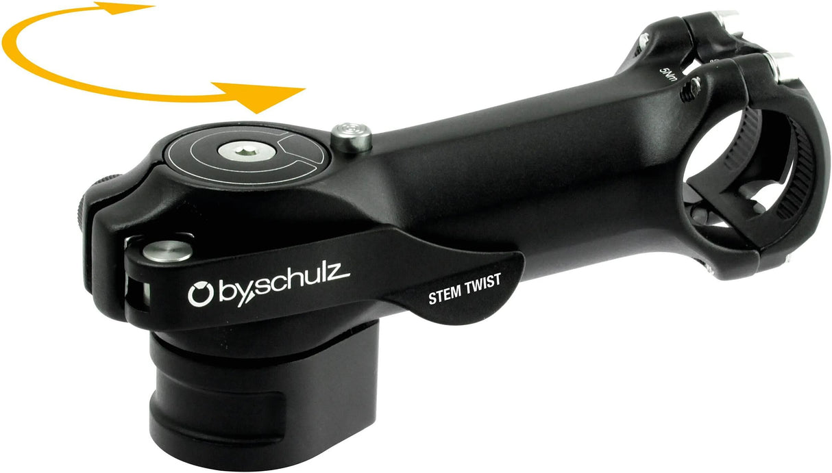 Von Schulz Vorbau Twist SDS Vorbau Vorbau Twist SDS 75 31,8 mm, Alu, schwarz