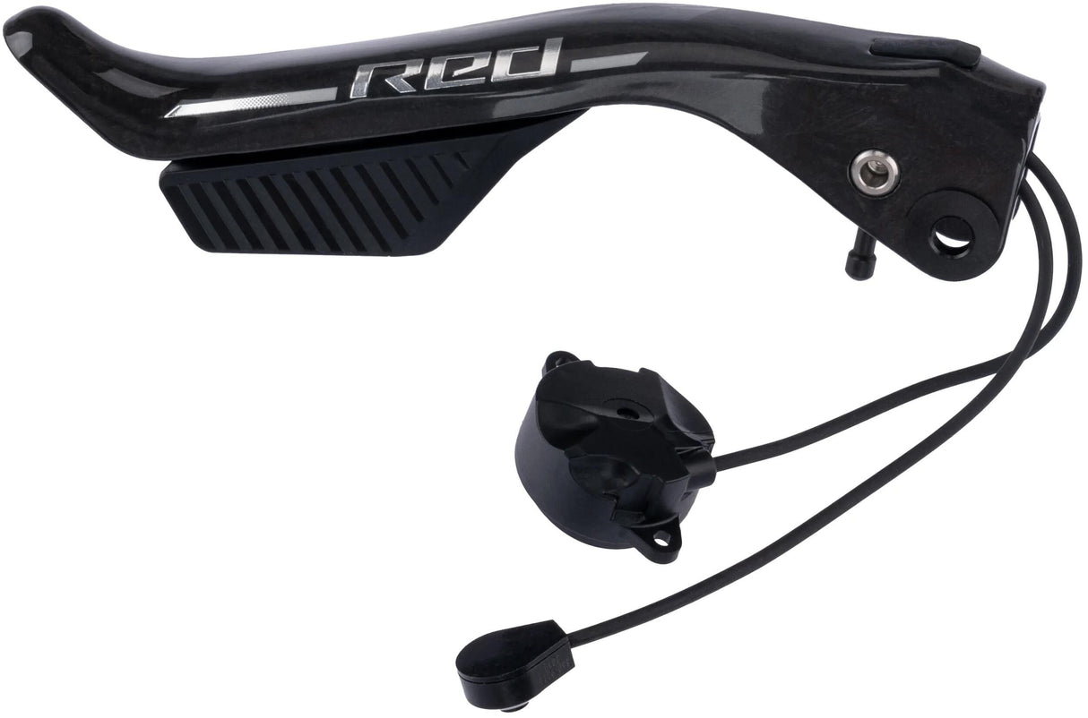 Sram Bremsschalthebel rote Achsen E1 Schaltbremshebel rote Achsen E1 einfach links