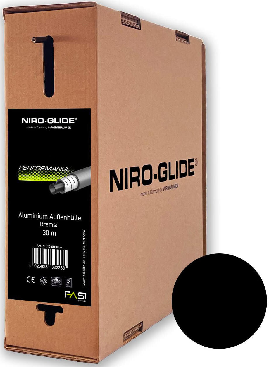 Niro-Glide-Bremse Außengehäuse Leistung Außengehäuse Leistung. 30m bl. anthr.