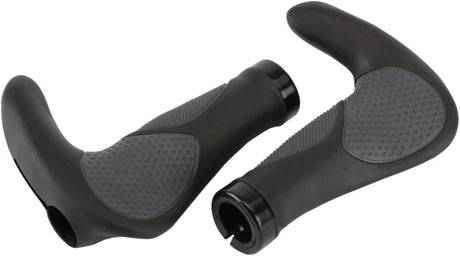 Ergotec Griffe Oslo Bar Ends lang schwarz grau