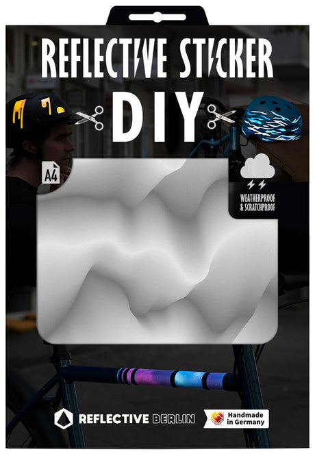 Reflektierende Berlin-Reflexaufkleber diy refl. Aufkleber ref.berlin diy Abgrund Eisberg