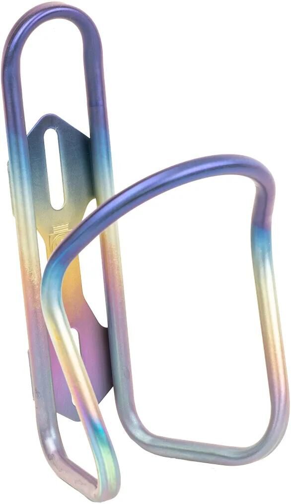 Silca Flaschenhalter aus eloxiertem Titan Ti Bot.cage anod.tit. Regenbogen