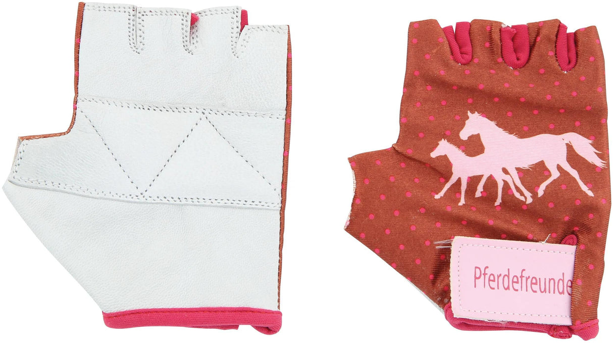 Bike Fashion Kinderhandschuh Horse Friends Kinderhandschuhe Horsesfriends Größe 6