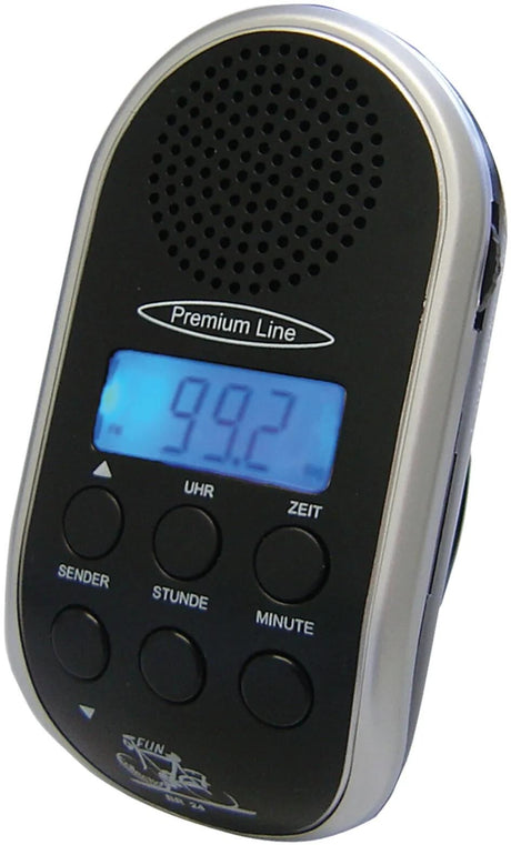 Security Plus Fahrradradio BR24 Fahrradradio BR24 Anth. Silber