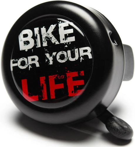 Reich Fahrradklingel Bike for Your Life Klingel Fahrrad for Your Life schwarz