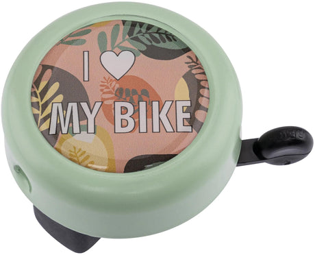 Reich Fahrradklingel I Love My Bike Reichhaltige Motivklingel I Love My Bike Pastell Gr