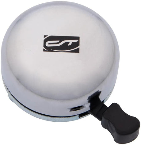 Contec Fahrradklingel Push-a-Ding CT Klingel Push-a-Ding Silber