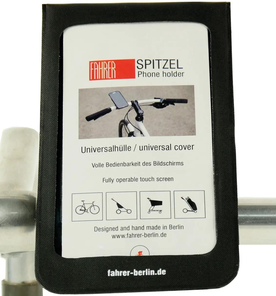 Fahrer Smartphone-Halterung Spitzel Smartphone-Halterung Spitzel schwarz