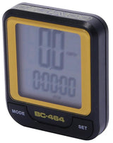 Contec Fahrradcomputer CBC-464 CT Computer CBC-464 Kabel, schwarz neogelb