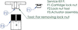 Contec Service-Kit Drop-a-Gogo-Kit für CT-Service-Kit für Drop-a-Gogo, 30,9 31,6