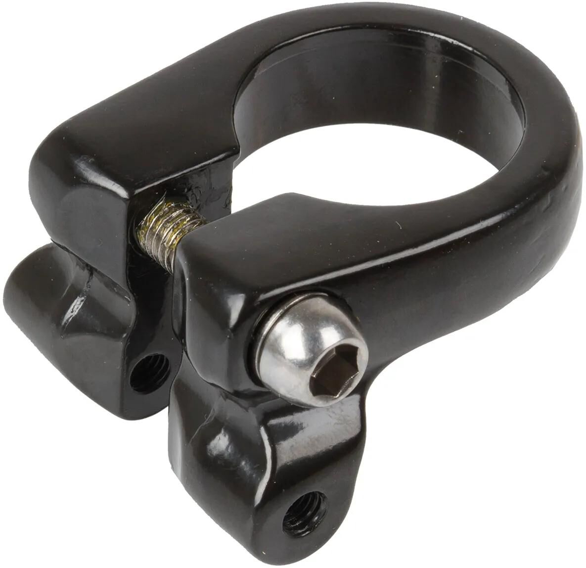 M-Wellen-Sattelstiftklemme M6 Inen 28,6 mm schwarz mit zusätzlichem Montagepunkt