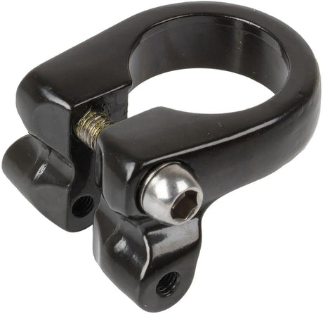 M-Wellen-Sattelstiftklemme M6 Inen 34,9 mm schwarz mit zusätzlichen Montagepunkt