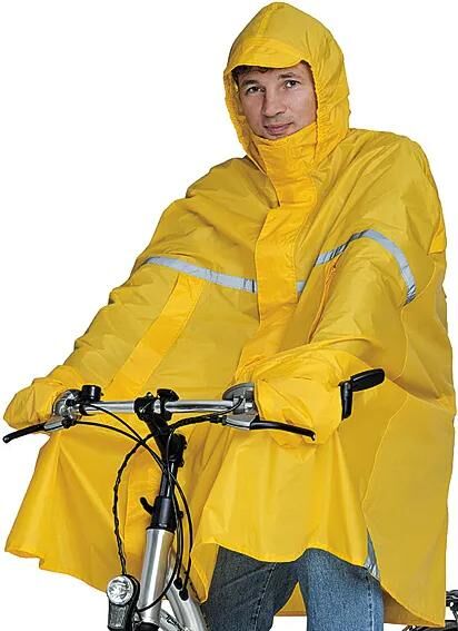 Hock Regenumhang super perfekt Poncho super parkt.refekto xxl gelb