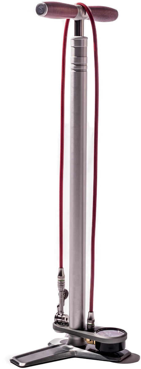 Silca Hochdruckpumpe Super Pista Ultimate Hiro Standpumpe Super Pista Ult.Hiro Silber