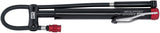 Contec Mini-Fußpumpe mit Luftunterstützung G-Force CT Ministandpumpe Luftunterstützung G-Force Pro Schwarz