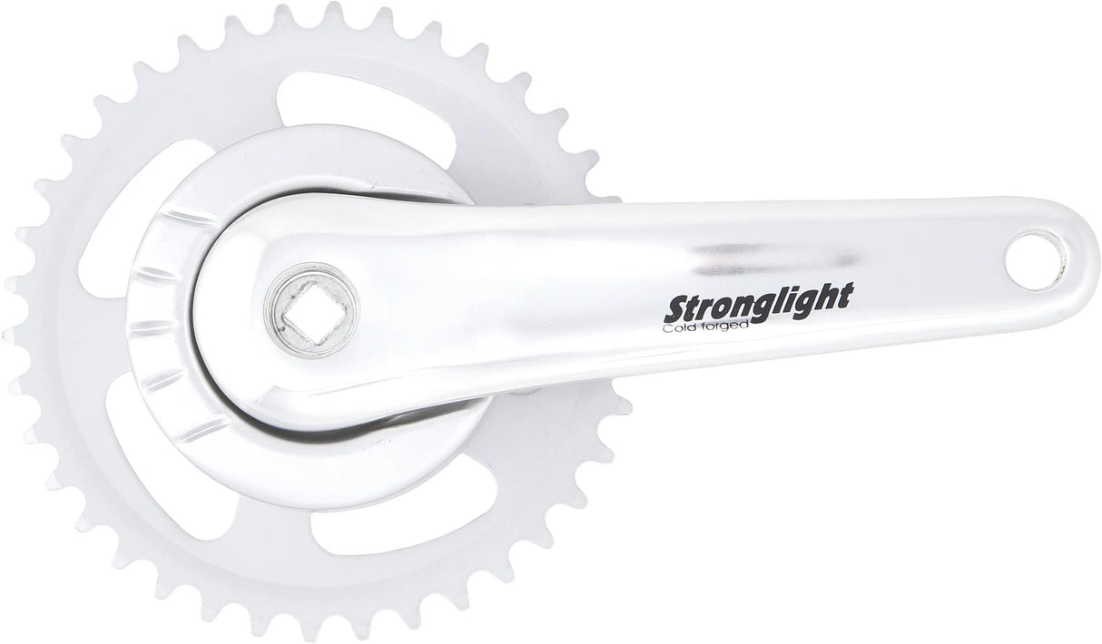 Stronglight Kurbelgarnitur Twin-Kurbelgarnitur Stronl. Zwilling 38t 170mm sil.