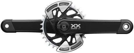 Sram Kurbelgarnitur Leistungsmesser xx Eagle Axs Getriebekurbelgarnitur PM xx Eagle Axs Trans.165mm