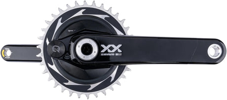 Sram Kurbelgarnitur Leistungsmesser XX SL Eagle Axs Getriebekurbelgarnitur PM XX SL Eagle Axs Trans.175 mm 34 Zähne
