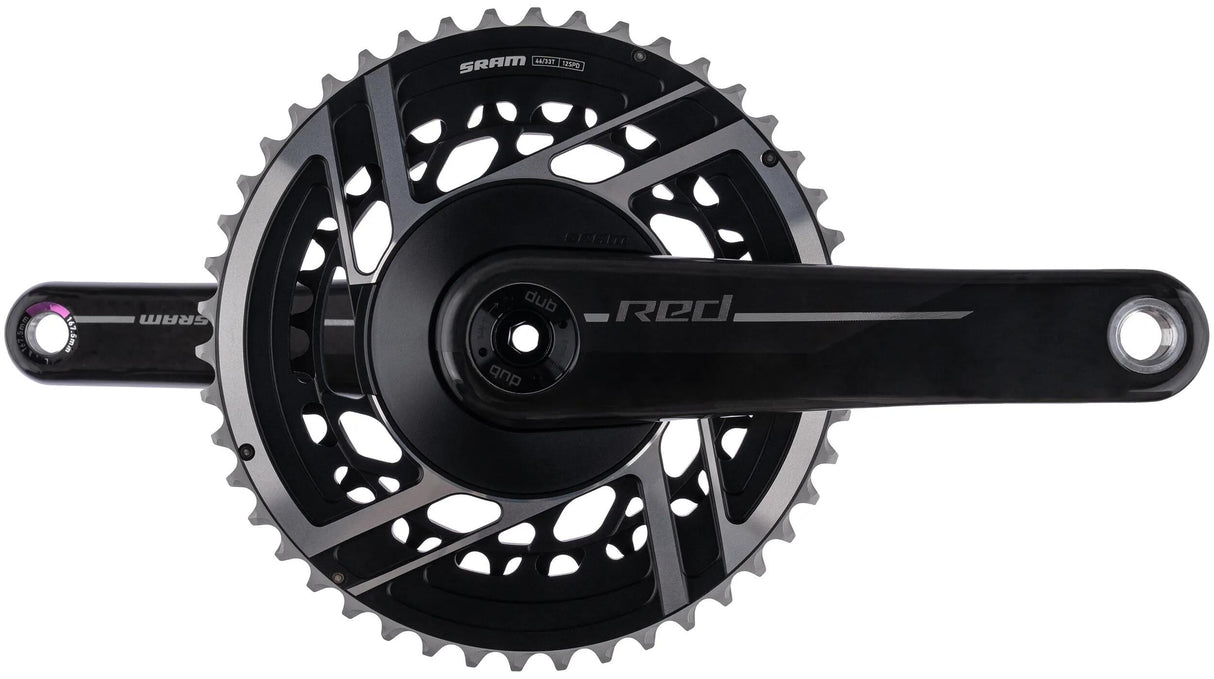 Sram Kurbelgarnitur Leistungsmesser rot E1 Kurbelgarnitur rot E1 33 46t 167,5 mm
