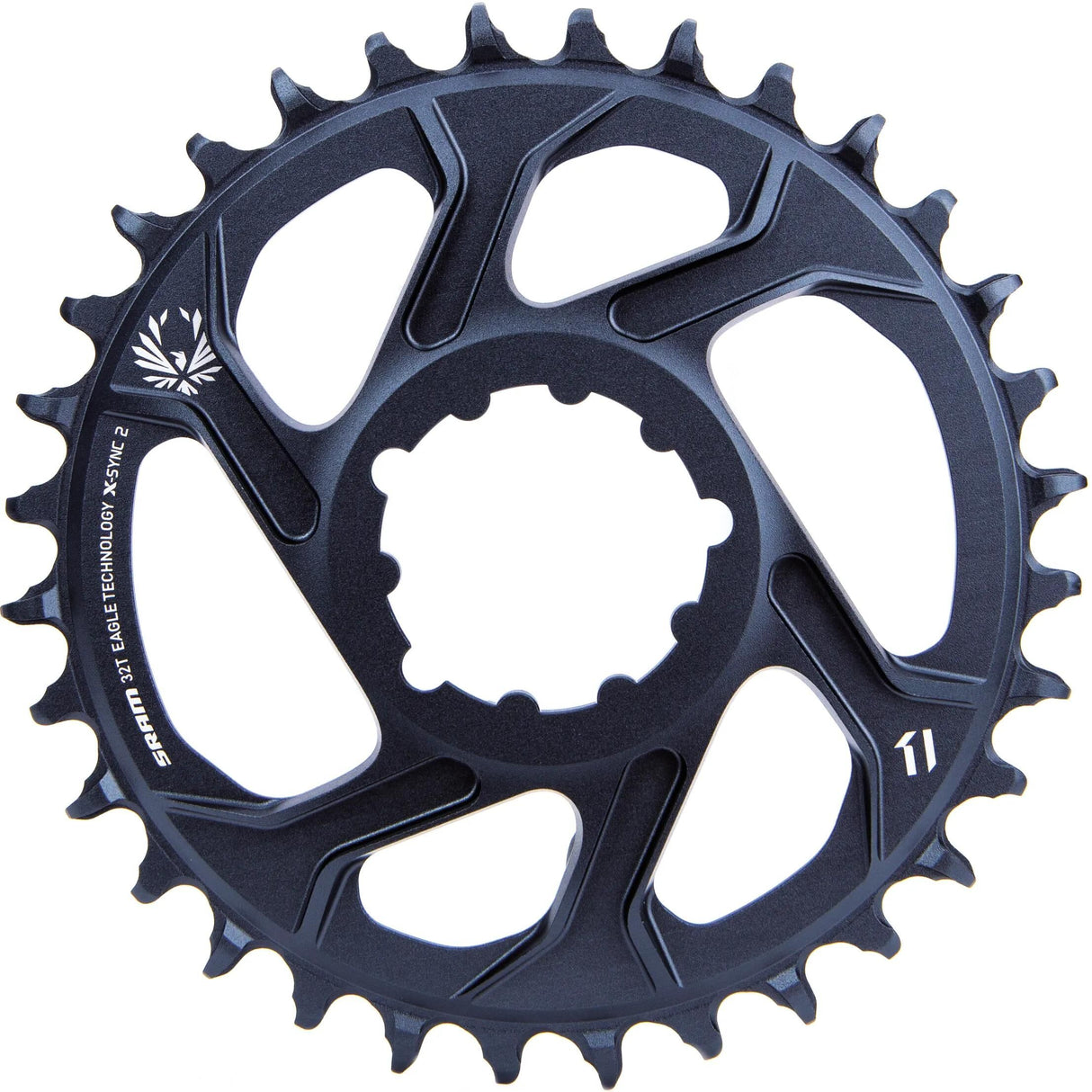 Sram Kettenblatt x-sync2 sl Kettenblatt x-sync2 sl 32t. Aluminium mondgrau