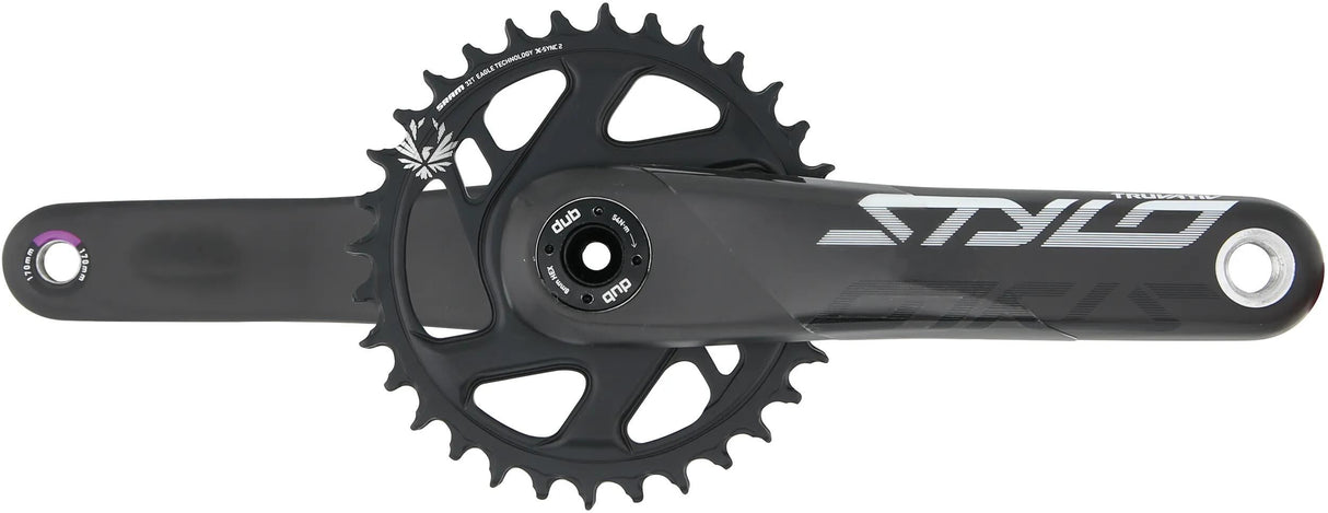 Truvativ Kurbelgarnitur Stylo Carbon Eagle Kurbelgarnitur Stylo Carb.eagle 32t.dub Boost