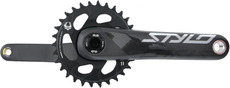 Truvativ Kurbelgarnitur Stylo Carbon Eagle Kurbelgarnitur Stylo Car.eagle 30t.Dub Fat Bike