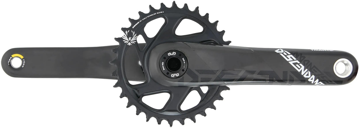 Truvativ Kurbelgarnitur Descent Carbon Eagle Kurbelgarnitur Desce. carb.eagle 32t.dub boost
