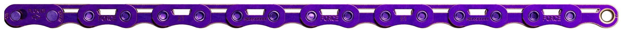 Sram-Kettenkraft e1 . Kette PC Force E1 12-fach 126 gl. lila