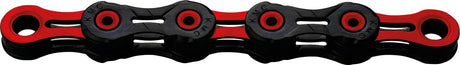 KMC DLC 10 116 Schakels - Rot -Black - Fahrradkette