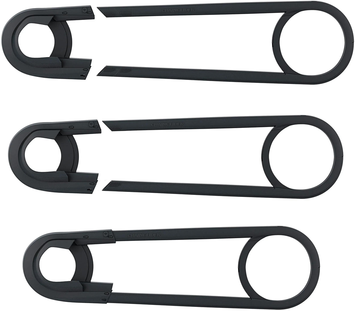 Hebie Chainglider 38 Tands - Lang 486-535 mm - Nexus 5 E -Bike - Schwarz