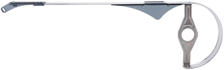 Hebie -Kettenbildschirm 38TDs 180 mm 0394 Alu Silber