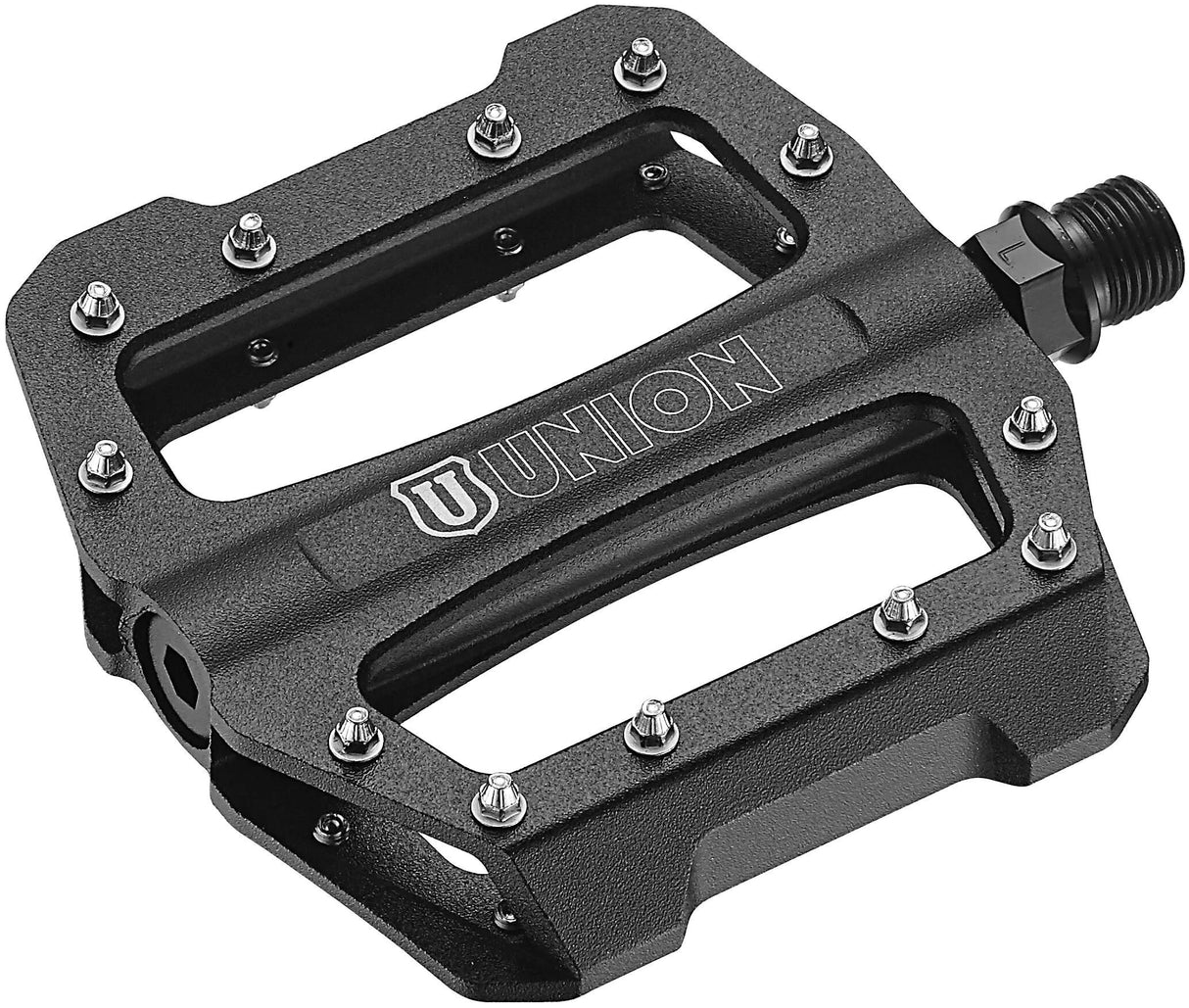 Union Pedal SP1300 Alu Patrone+Schub niedriger. Schwarz