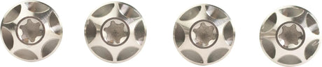 Silca Bolzenschraube Silber 4St.