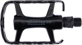 Contec Pedal Blacktop CT Pedale Blacktop MTB ATB Alu Schwarz Silber