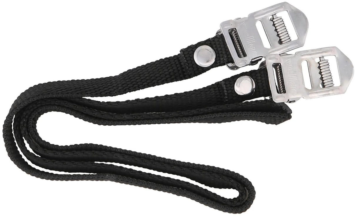 Contec Toe Clip Straps Nylon Strap CT Pedal Strap Nylon Nylon schwarz 2St