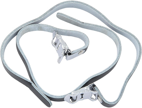 Contec Toe Clip Straps Lederriemen CT Pedalriemen Leder Leder schwarz 2St