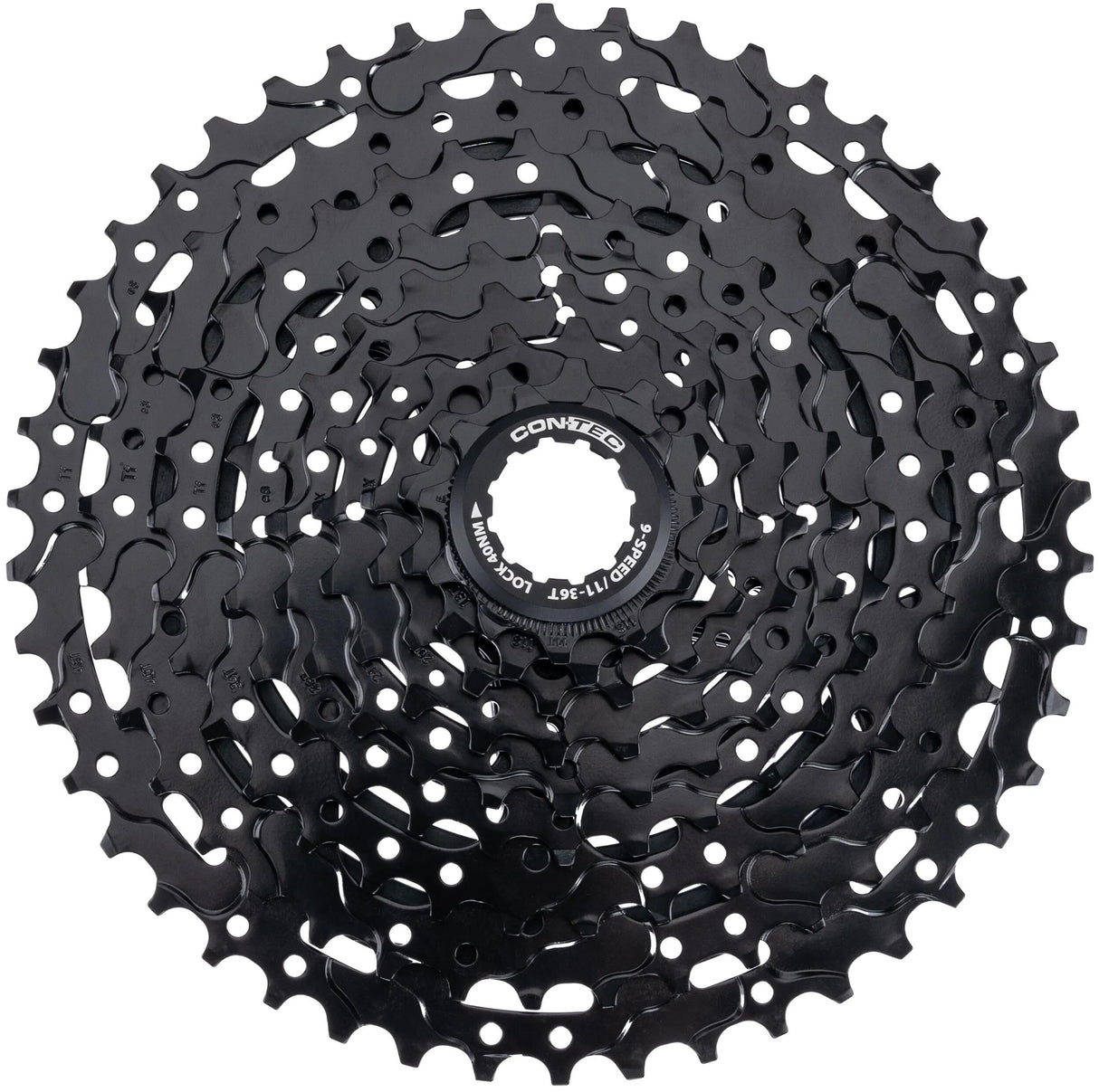 Contec Kassette Grad.LG Ritzel CT Cas.Sprocket Grad.LG 11-36t 9sp schwarz