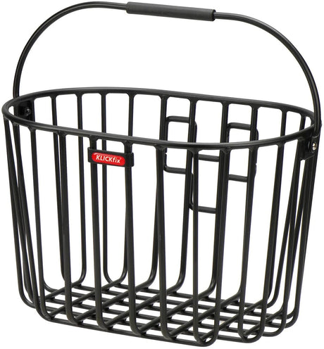 Klickfix Rixen Kaul Fahrradkorb, vorne Alumino FR.Korb R K Alumino schwarz