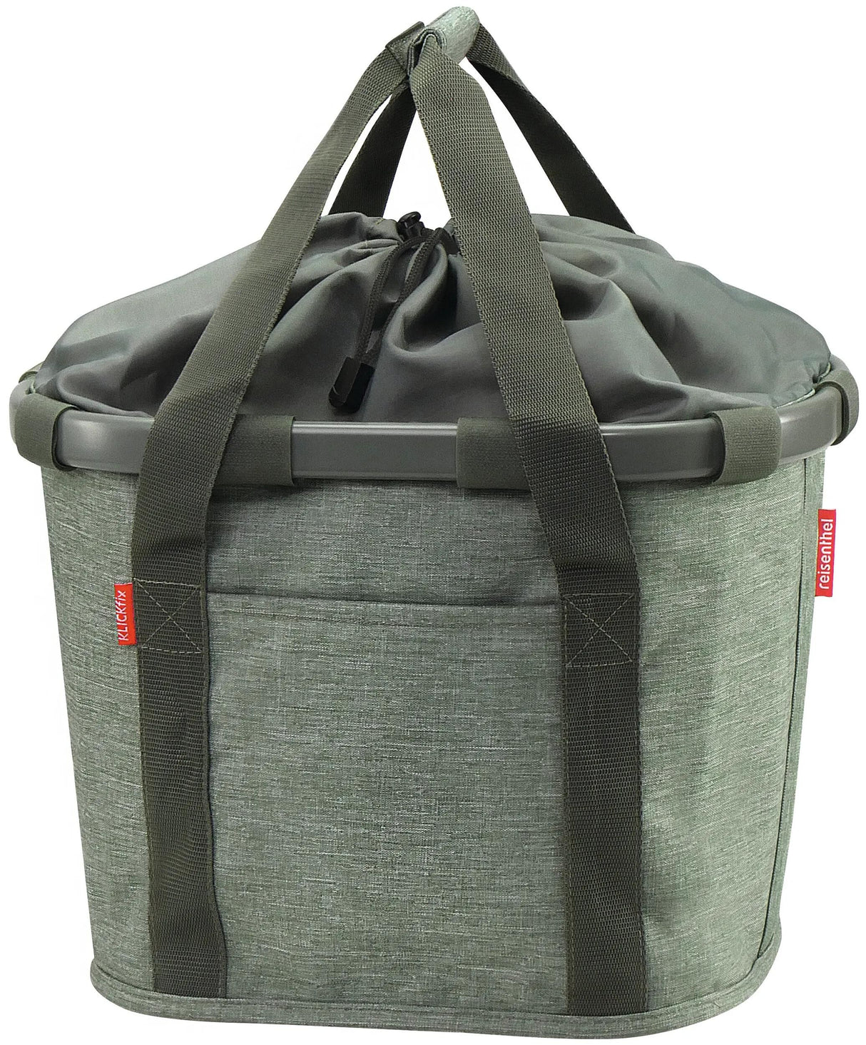 Klickfix Korbtasche 15l Twist Salbeigrün