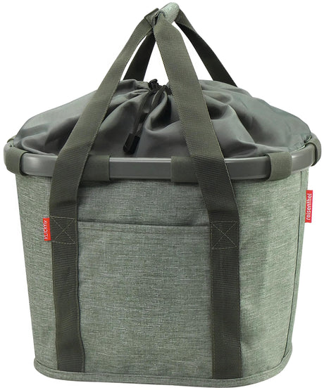 Klickfix Korbtasche 15l Twist Salbeigrün