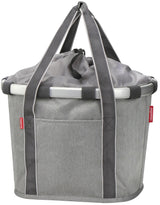 Rixen Kaul Shopper Bag Bikebasket Einkaufstasche Bikebasket Herringbone Grau