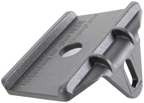 Hebie Grundplatte Mitte Standard schwarz 69940