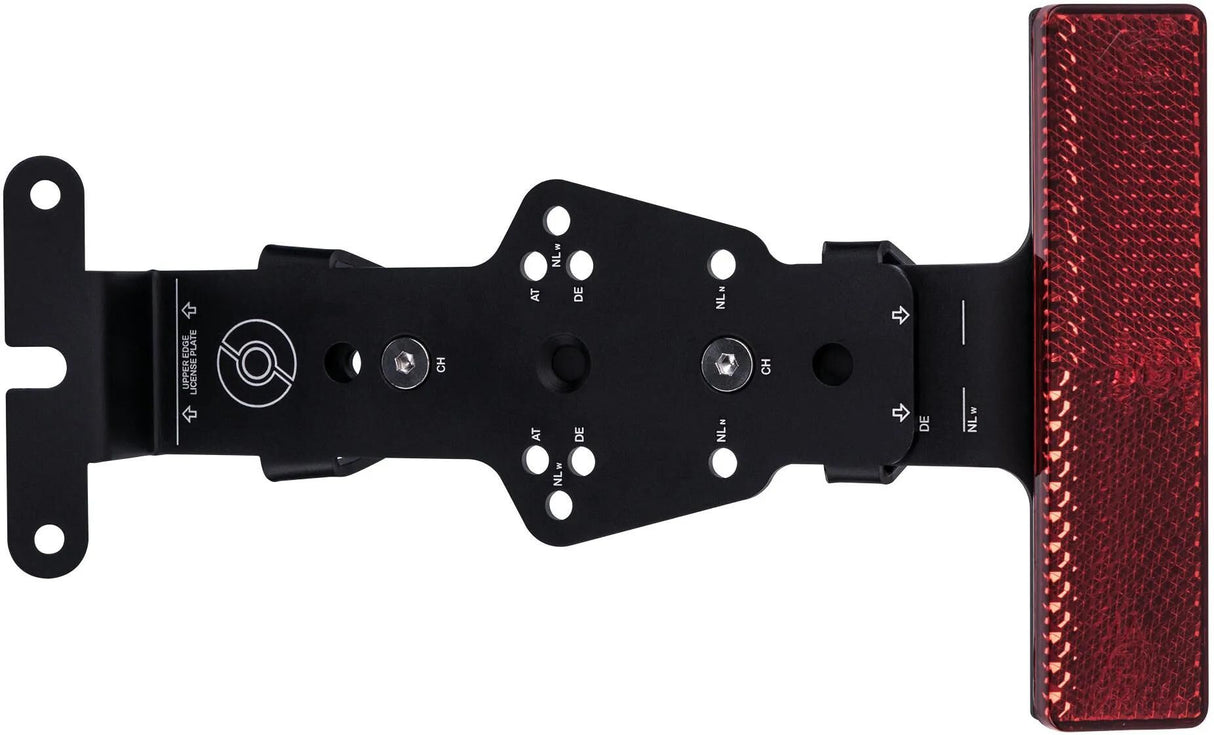Supernova Kennzeichenhalter L1e Kennzeichenhalter Spernova L1e Mattschwarz