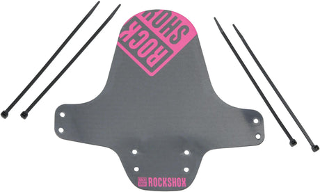 RockShox Schmutzfänger, Vorderrad-Kotflügel, Clip-on-Kotflügel RS, schwarz, magenta