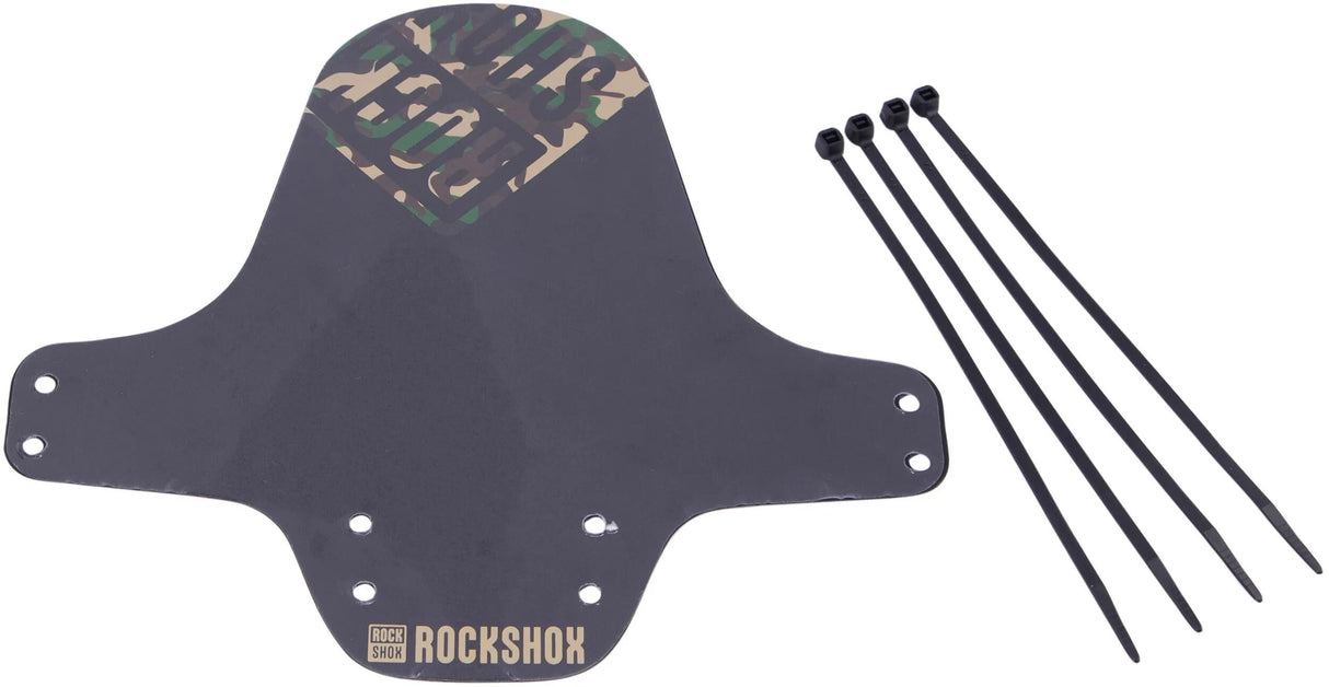 RockShox Schmutzfänger, Vorderrad-Kotflügel, Clip-on-Kotflügel RS, schwarz, Tarngrün